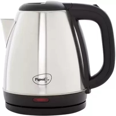 Pigeon Favourite Electric Kettle - Silver, Black
